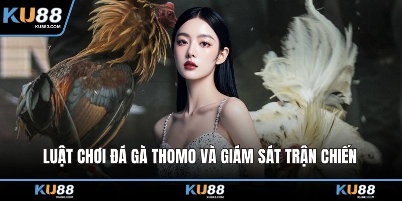 Luật chơi đá gà Thomo và giám sát trận chiến 
