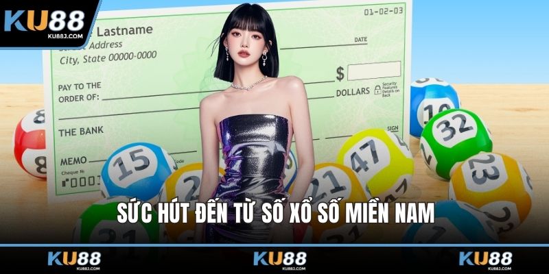 Sức hút đến từ số xổ số miền Nam